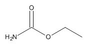 氨基甲酸乙酯的分子结构式